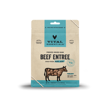 Load image into Gallery viewer, Vital Essentials Freeze-Dried Raw Beef  Entree Dog Food Mini Nibs

